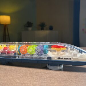 Transparent Gear Light Train